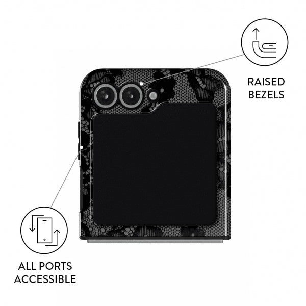 Burga Samsung Galaxy Z Flip 6 Deksel Tough Magnetic