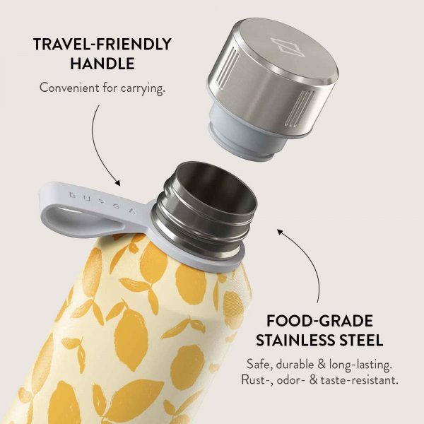 Burga Flaske Termos 500 ml Lemon Tart