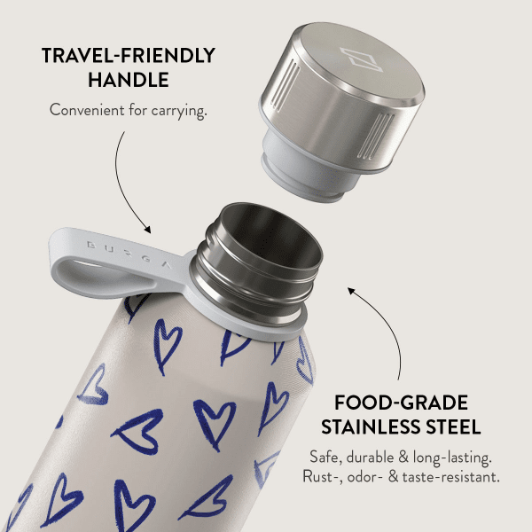 Burga Flaske Termos 800 ml Love Me Right