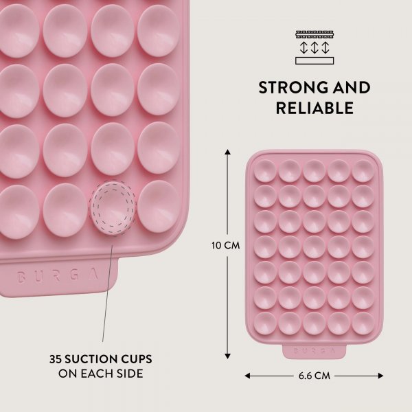 Burga Holder StickPad Sticky Grip Rosa