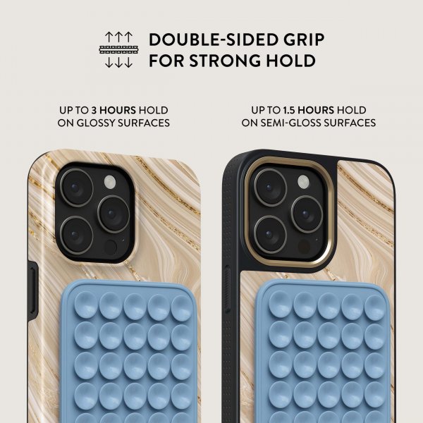 Burga Holder StickPad Sticky Grip Blå