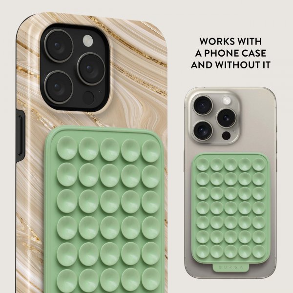 Burga Holder StickPad Sticky Grip Grønn