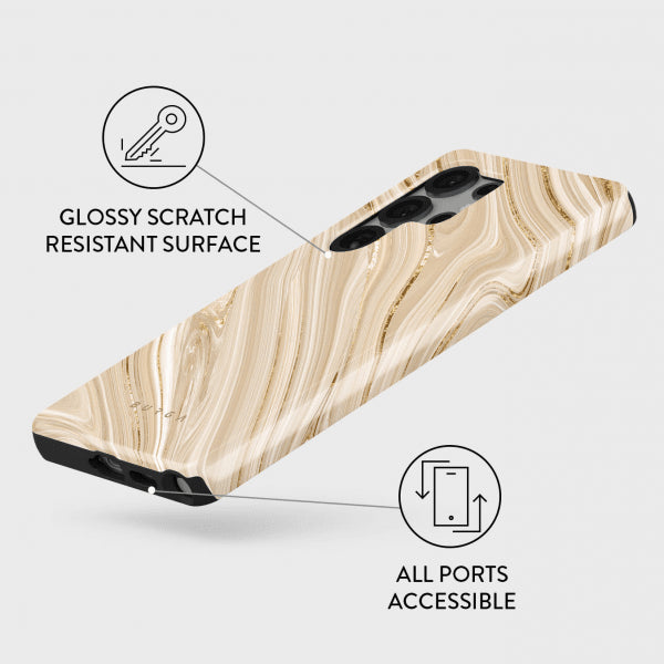 Burga Samsung Galaxy S25 Ultra Deksel Tough Full Glam