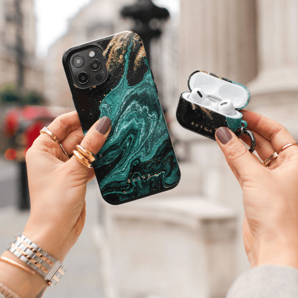 Burga Samsung Galaxy S25 Deksel Tough Emerald Pool