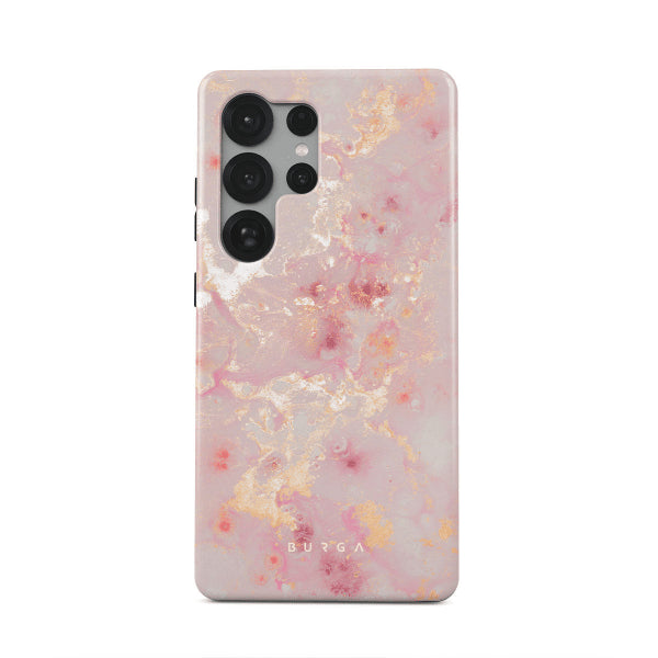 Burga Samsung Galaxy S25 Deksel Tough Golden Coral