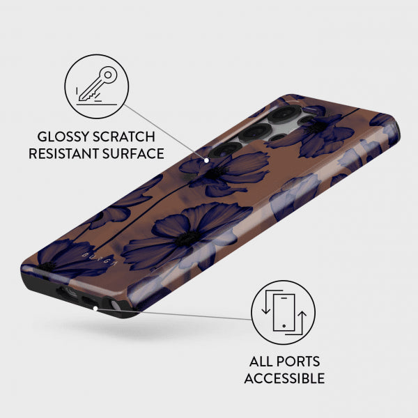 Burga Samsung Galaxy S25 Plus Deksel Tough Velvet Night
