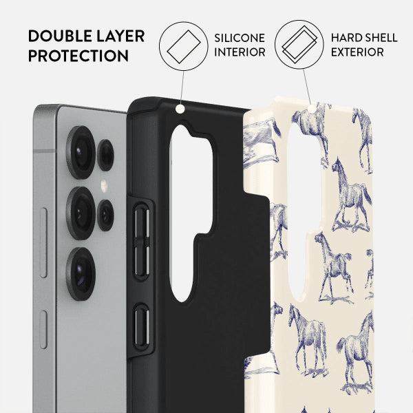 Burga Samsung Galaxy S25 Plus Deksel Tough Derby Race