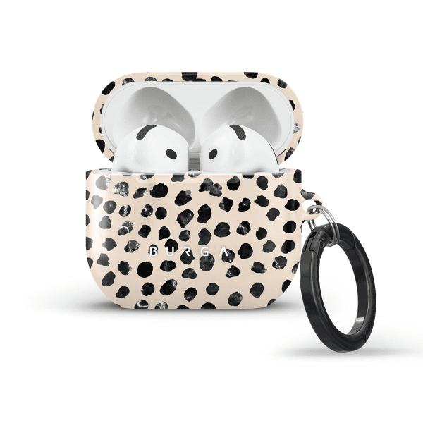 Burga AirPods 4 Deksel Design Almond Latte