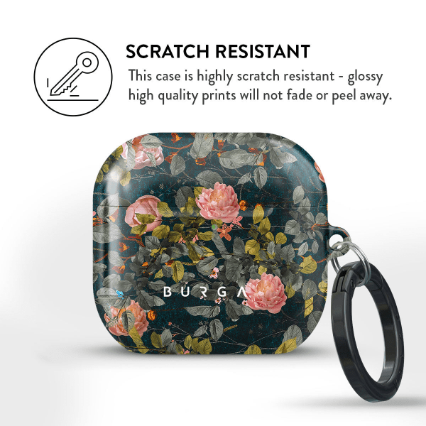 Burga AirPods 4 Deksel Design Bloomy Garden