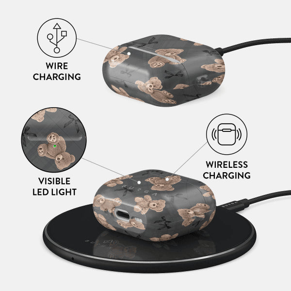 Burga AirPods 4 Deksel Design BFF