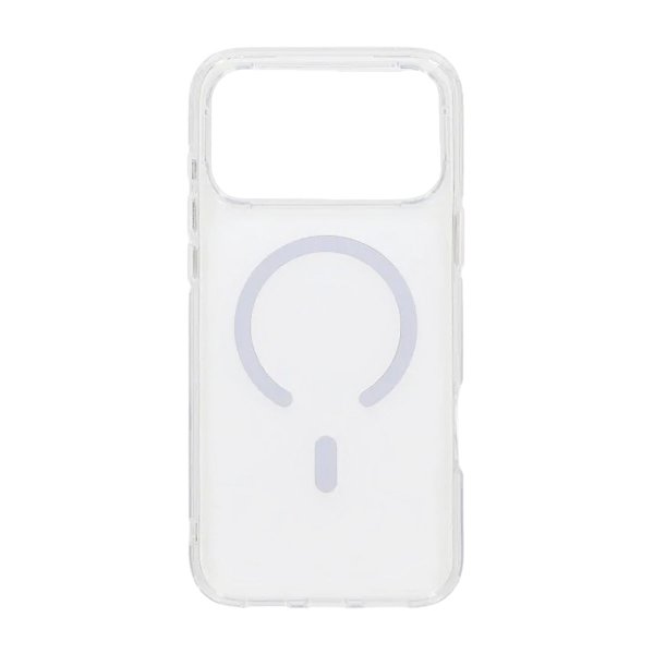 iPhone 17 Pro Max Deksel TPU MagSafe Hvit