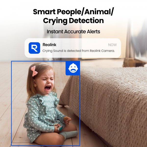 Reolink E321 Smart innendørs kamera Wi-Fi Pan/Tilt