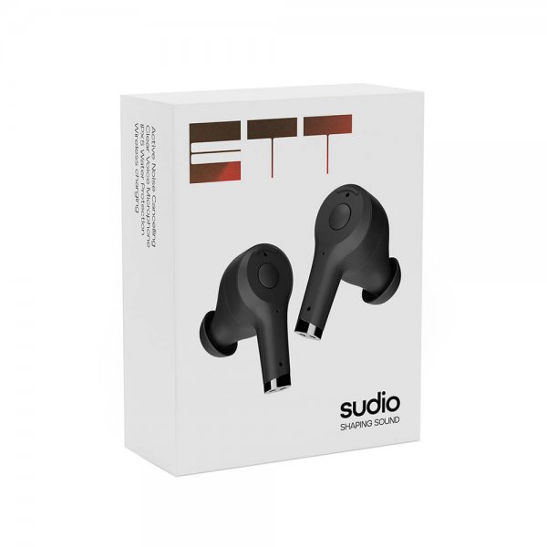 Sudio Hodetelefoner Ett In-Ear TWS ANC Svart