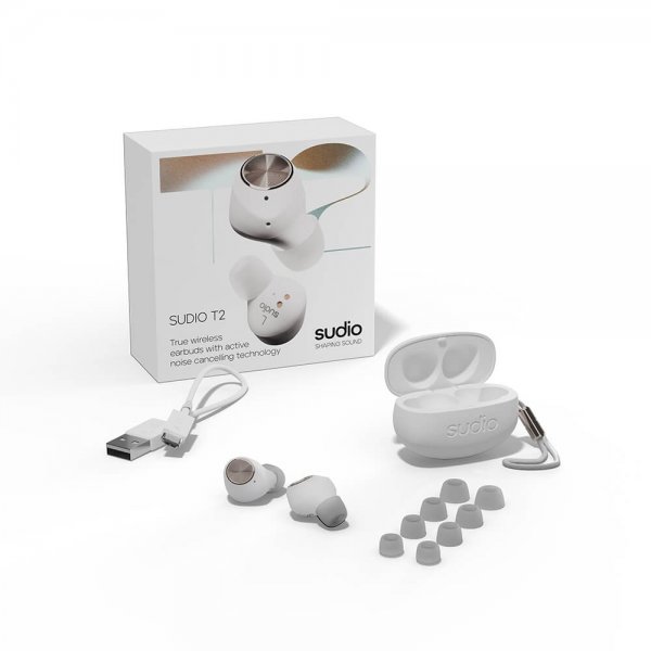 Sudio Hodetelefoner T2 Hvit