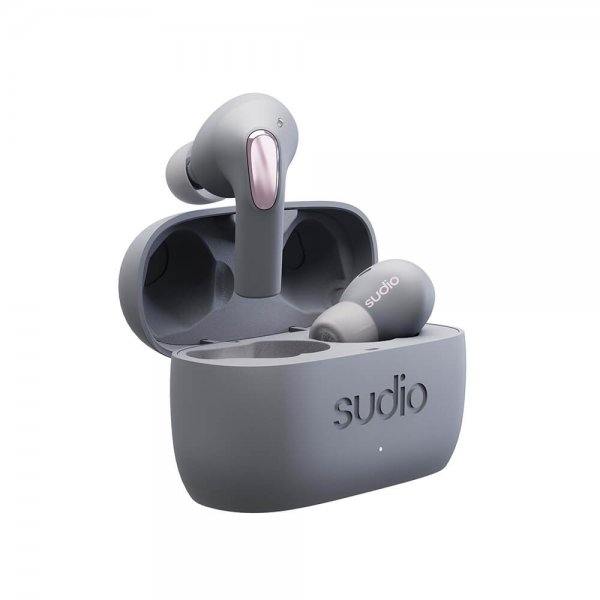 Sudio Hodetelefoner E2 In-Ear TWS ANC Slate Grey