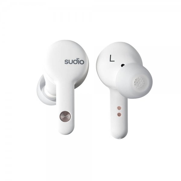 Sudio Hodetelefoner In-Ear A2 True Wireless ANC Hvit