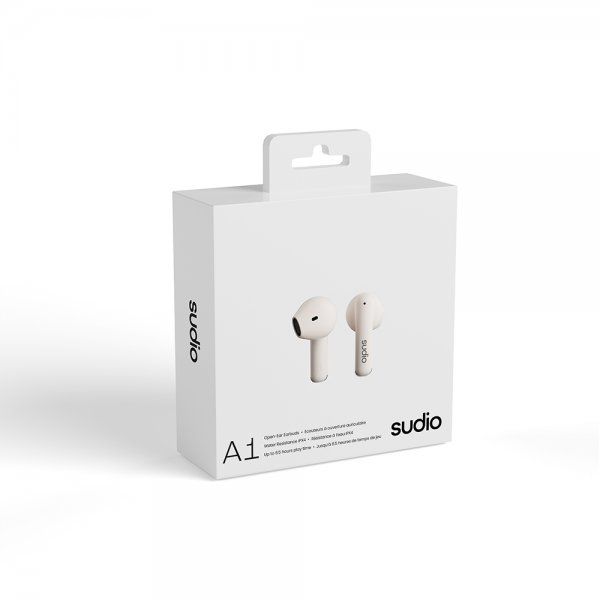 Sudio Hodetelefoner A1 In-Ear TWS Hvit