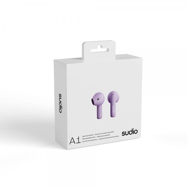 Sudio Hodetelefoner A1 In-Ear TWS Lilla