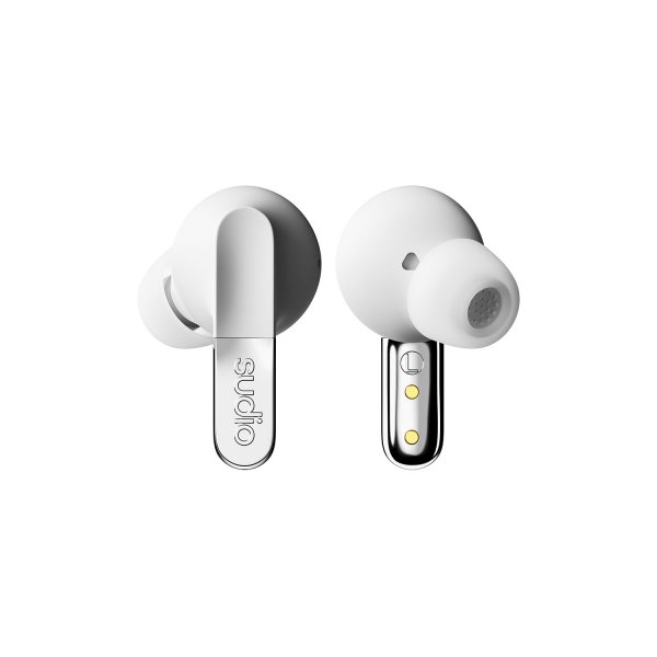 Sudio Trådløse Hodetelefoner N3 Pro ANC Chrome White