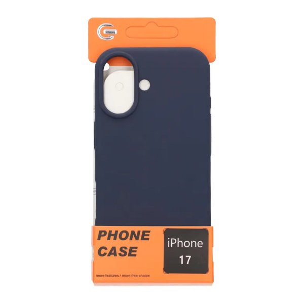 iPhone 17 Deksel Liquid Silicone Blå