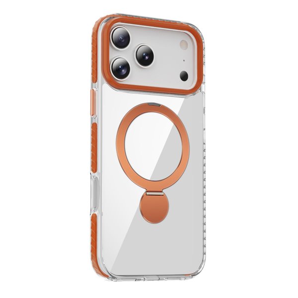 iPhone 17 Pro Deksel Ring Stand MagSafe Transparent