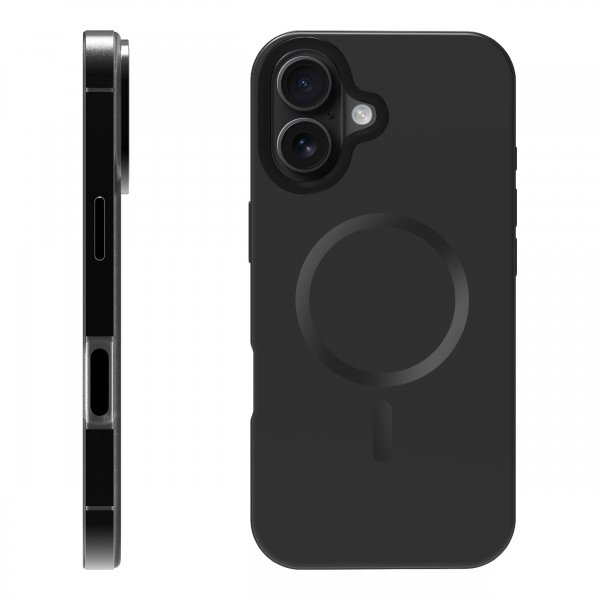 X2O iPhone 17 Deksel Mag Metal Svart