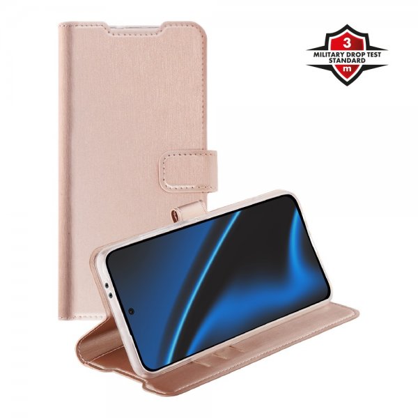 X2O Samsung Galaxy A36/Galaxy A56 Etui Classic Wallet Rosegull