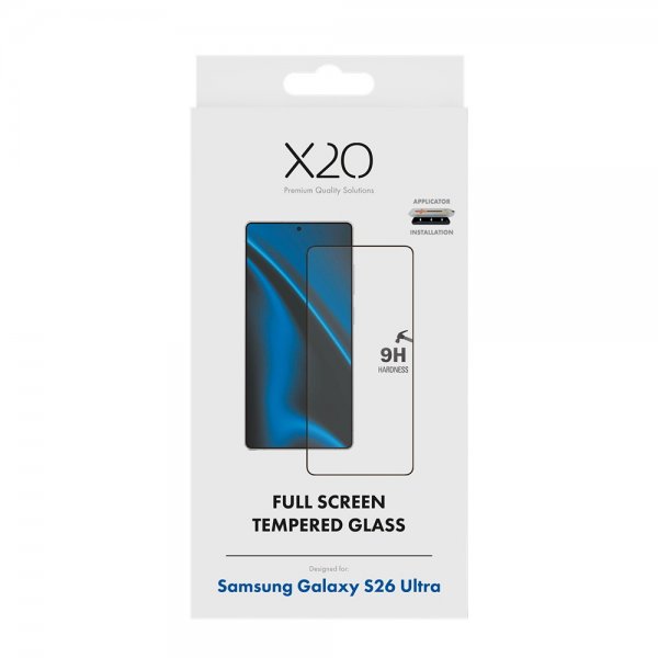 X2O Samsung Galaxy S26 Ultra Skjermbeskytter Full Screen