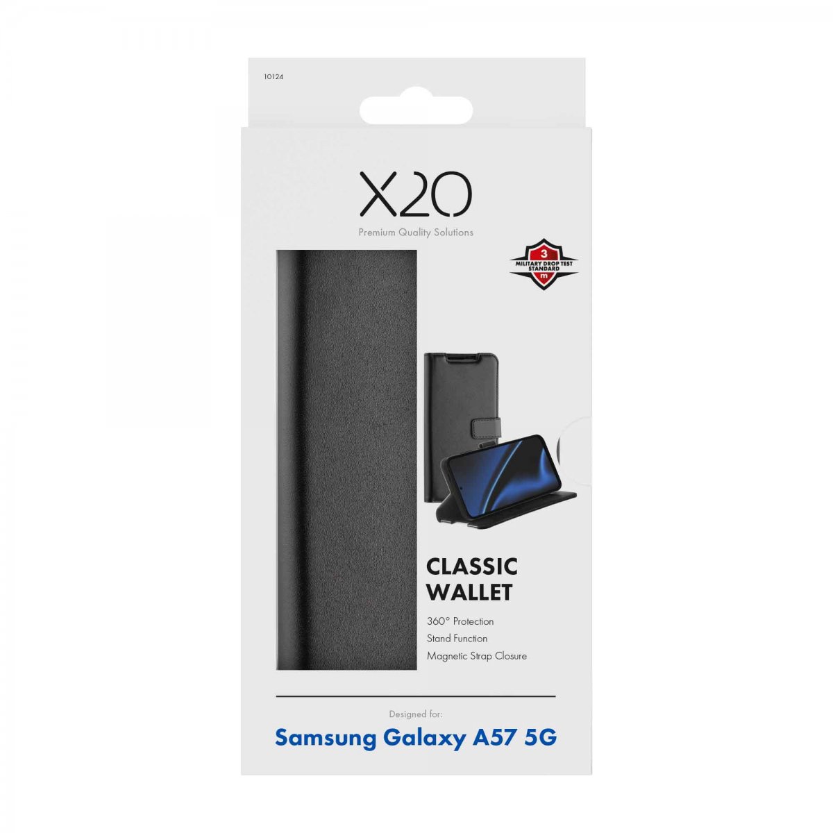X2O Samsung Galaxy A57 Etui Classic Wallet Svart
