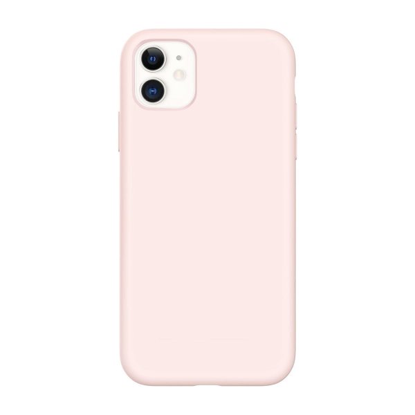 Rvelon iPhone 11 Deksel Silikon Rosa