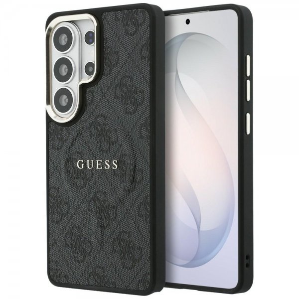 Guess Samsung Galaxy S26 Ultra Deksel 4G Embossed MagSafe Svart