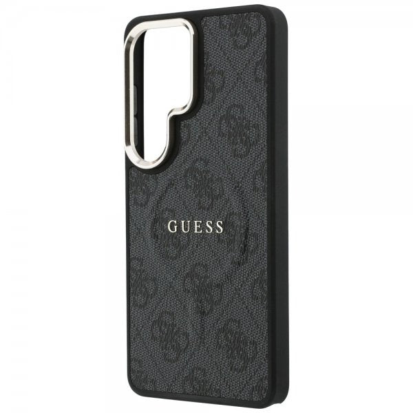 Guess Samsung Galaxy S26 Ultra Deksel 4G Embossed MagSafe Svart