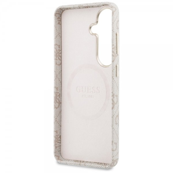 Guess Samsung Galaxy S26 Deksel 4G Round MagSafe Rosa