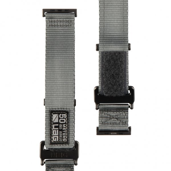Urban Armor Gear (UAG) Apple Watch 44/45/46mm/Apple Watch Ultra Armbånd Active Strap LE Grå