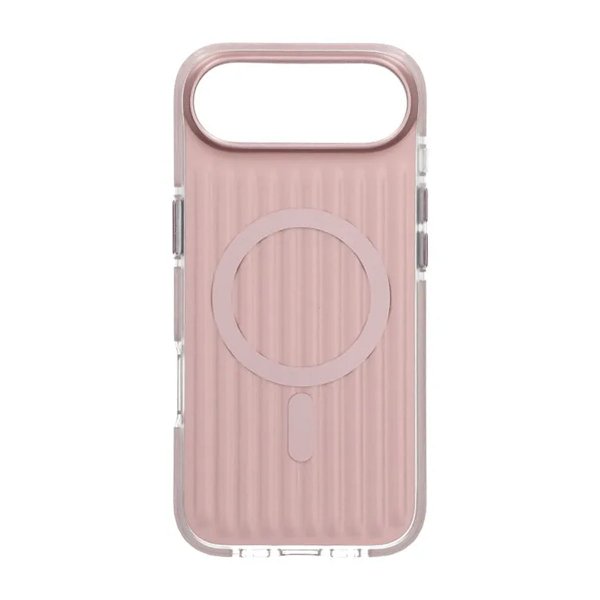 iPhone Air Deksel Korrugerte MagSafe Rosa