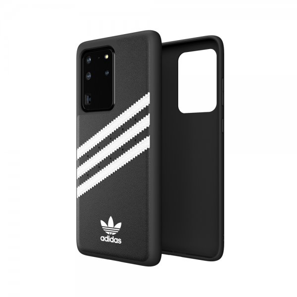 Adidas Samsung Galaxy S20 Ultra Deksel OR 3 Stripes Snap Case Svart