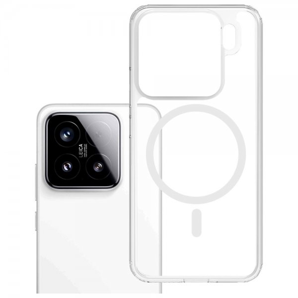 3mk Xiaomi 15 Deksel Armor MagCase Transparent
