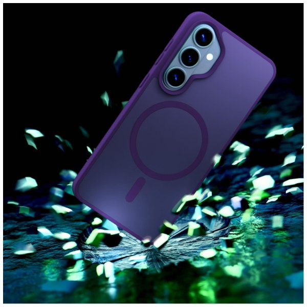 3mk Samsung Galaxy S26 Deksel Smoke MagCase Lilla