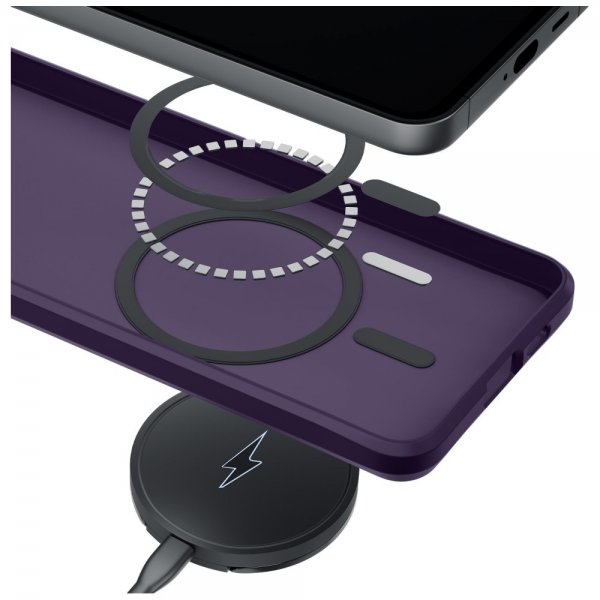 3mk Samsung Galaxy S26 Plus Deksel Smoke MagCase Lilla