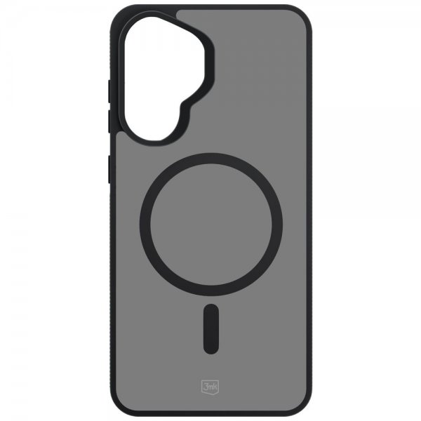 3mk Samsung Galaxy A37 Deksel Smoke MagCase Svart