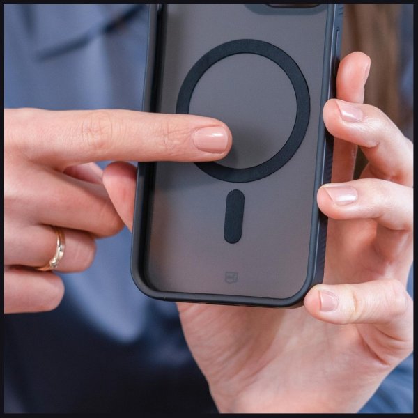 3mk Samsung Galaxy A57 Deksel Smoke MagCase Svart
