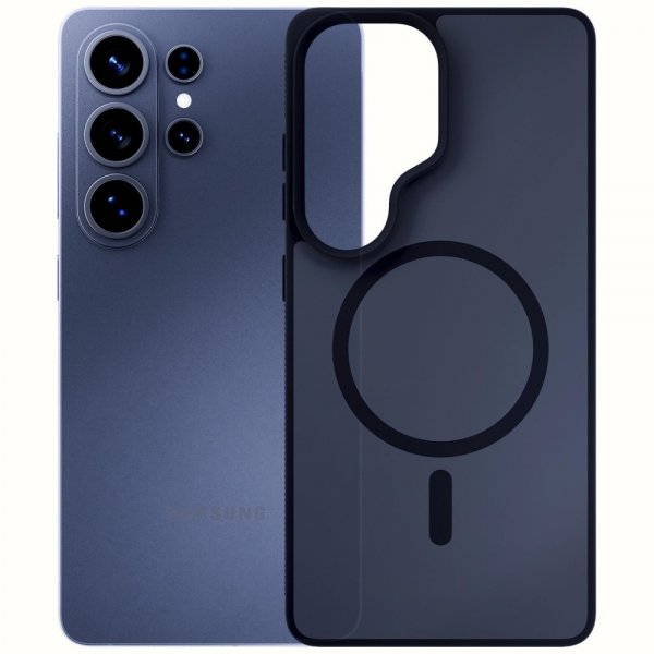 3mk Samsung Galaxy S26 Ultra Deksel Smoke MagCase Svart