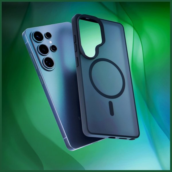 3mk Samsung Galaxy S26 Ultra Deksel Smoke MagCase Svart