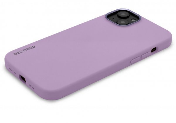 Decoded iPhone 14 Plus Deksel Silicone Backcover Lavendel