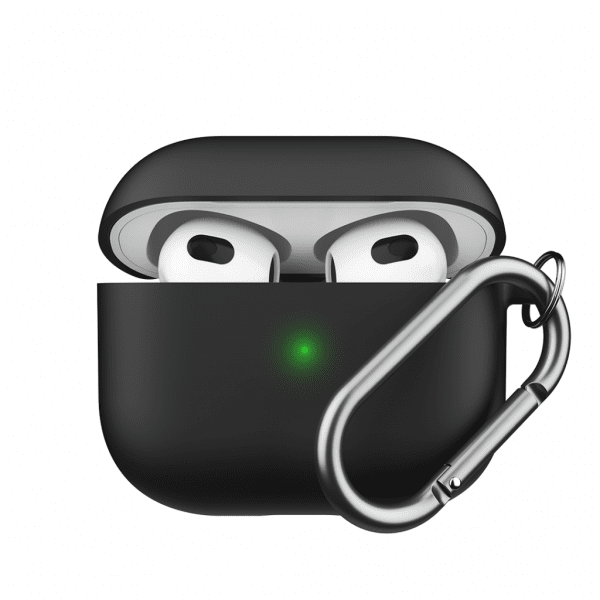 KeyBudz PodSkinz HyBridShell Series Airpods 3 Skall Svart