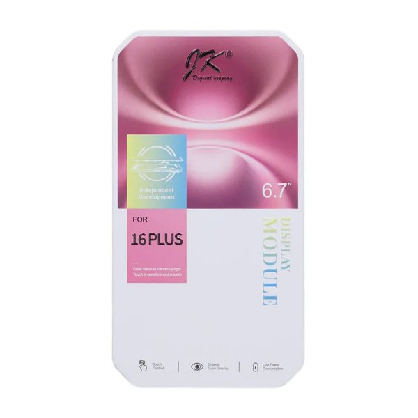 iPhone 16 Plus Skjerm med LCD Display JK In-Cell FHD COF
