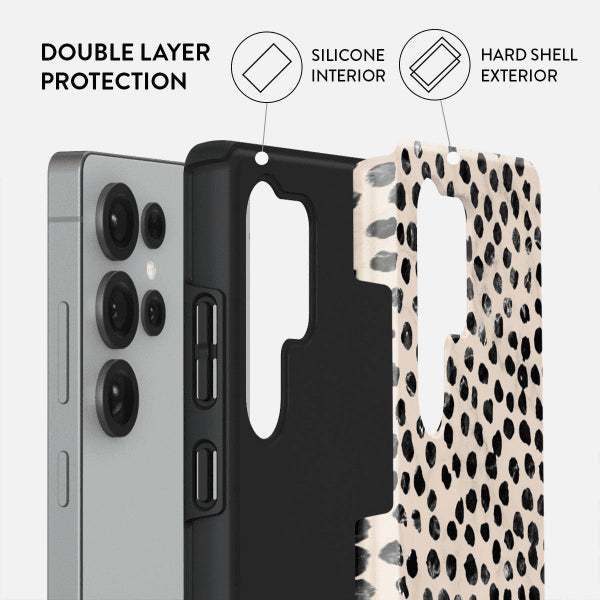 Burga Samsung Galaxy S25 Deksel Tough Almond Latte