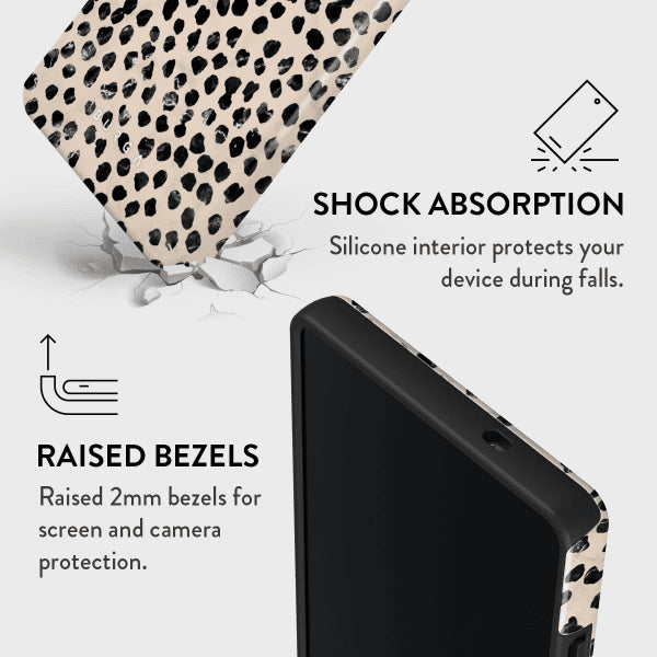 Burga Samsung Galaxy S25 Deksel Tough Almond Latte