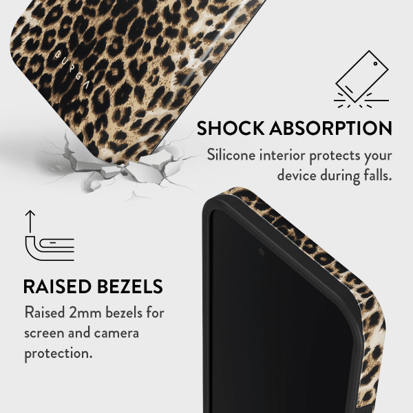Burga iPhone 16e/17e Deksel Tough Player