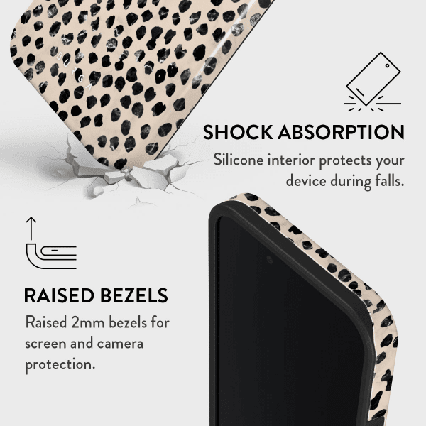 Burga iPhone 16e/iPhone 17e Deksel Tough Almond Latte